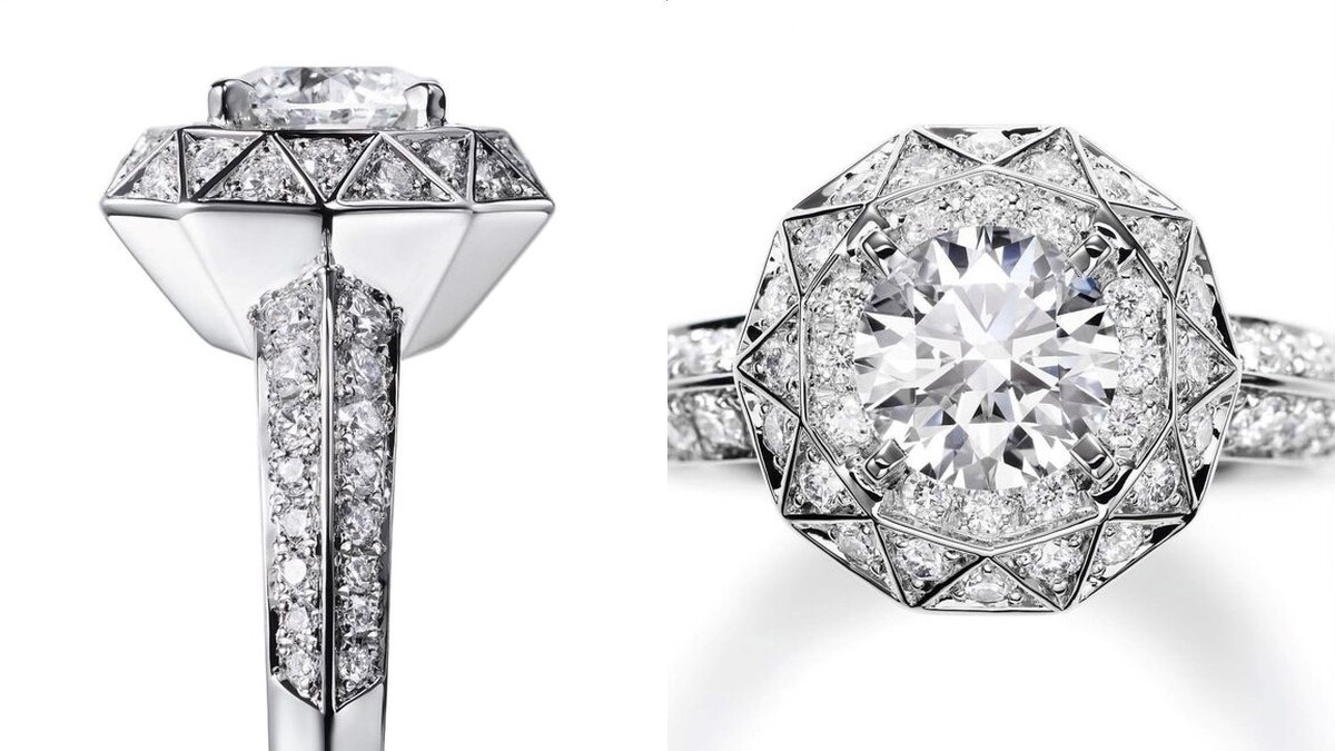 Boucheron 寶詩龍 2022年新款鑽戒：Etoile de Paris單鑽戒指