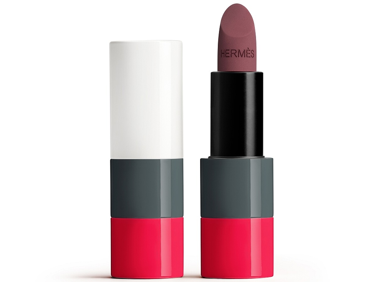 Hermes愛馬仕Rouge Hermès 2021秋冬限定色唇膏(#49 Rose Tamisé薄霧玫瑰),NT2,500