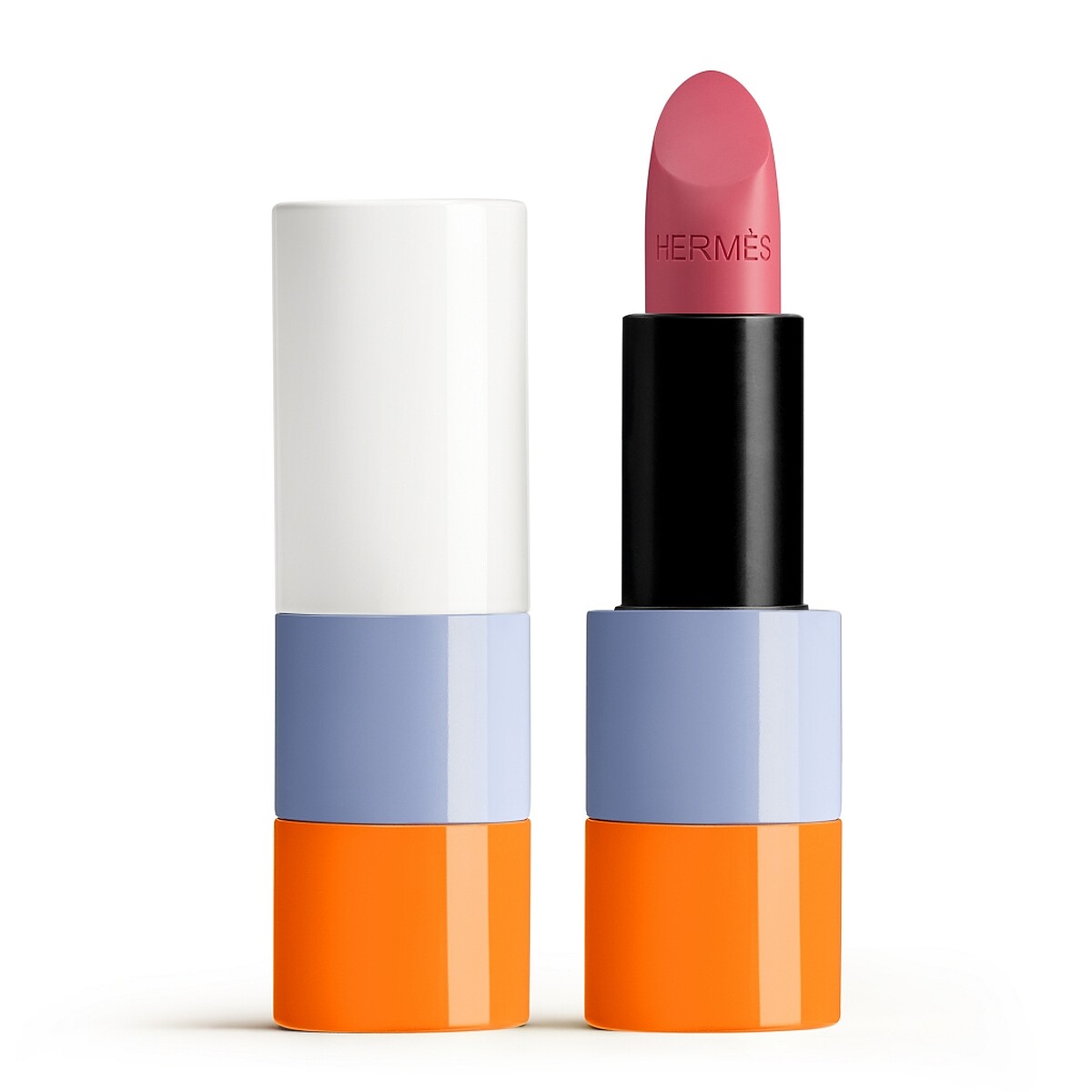Hermes愛馬仕Rouge Hermès 2022春夏限定色唇膏(#38 Rose Nymphéa睡蓮玫瑰)，NT2,600