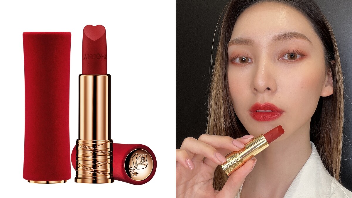 蘭蔻絕對完美唇膏2022情人節絲絨限定版(#121)，NT1,250