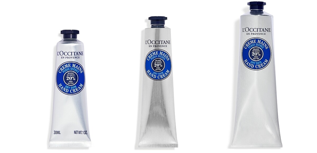 L&rsquo;OCCITANE歐舒丹乳油木護手霜30ml、NT400、75ml，NT900、150ml，NT1,150。另外還有LINE禮物通路獨家販售50ml，NT600