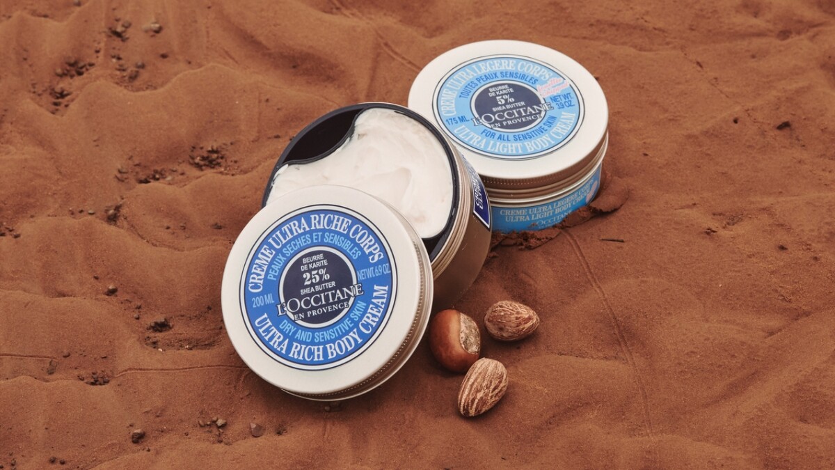 L&rsquo;OCCITANE歐舒丹乳油木保濕身體霜情境。