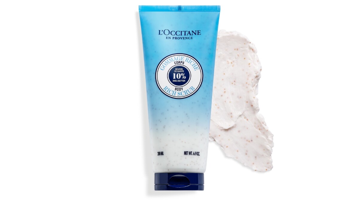 L&rsquo;OCCITANE歐舒丹乳油木保濕去角質美體霜200ml，NT1,280