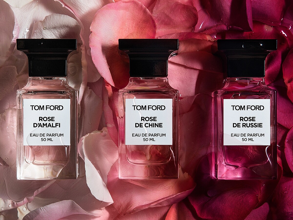 TOM FORD全新私人調香系列玫瑰秘境主視覺。