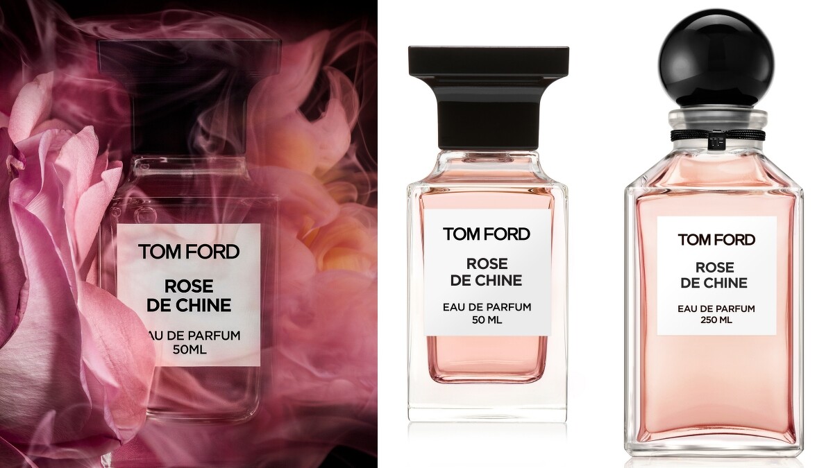 TOM FORD私人調香系列玫瑰秘境-ROSE DE CHINE東方玫瑰50ml，NT8,500、250ml，NT1,9000