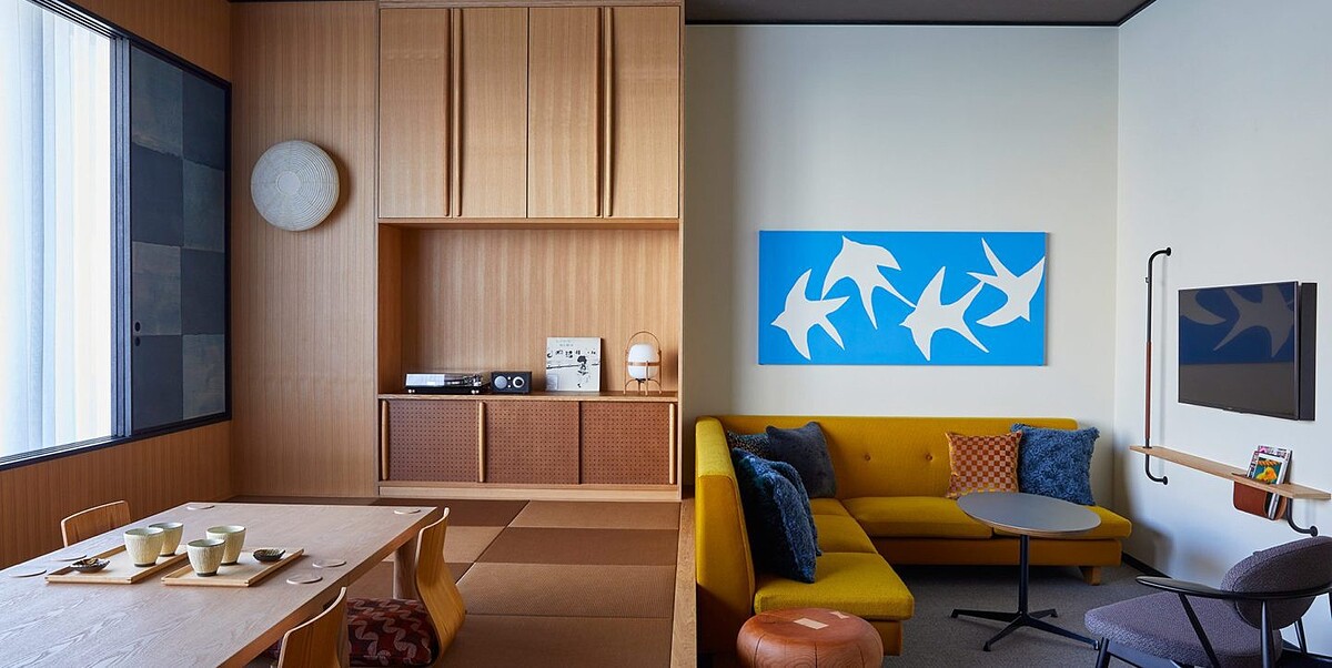 最具日本特色的「Tatami Suite」。