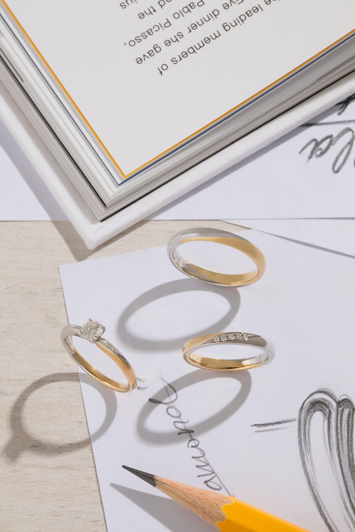 K.UNO Share系列訂婚鑽戒&結婚對戒