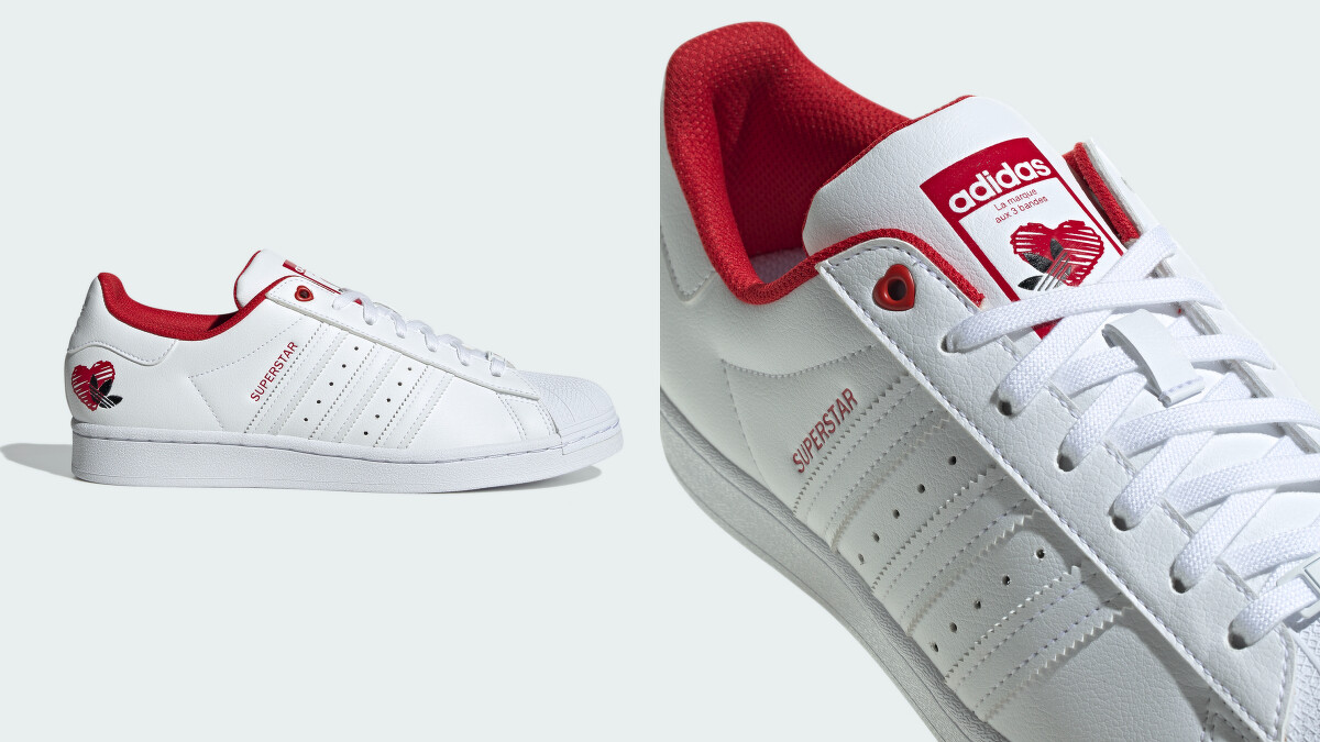 adidas Originals 情人節限定Superstar，NT$3,690