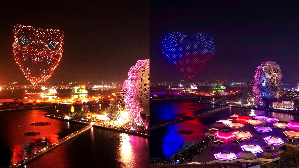 2/11、2/12、2/18、2/19都還有「聚光台灣 虎星高照」無人機展演