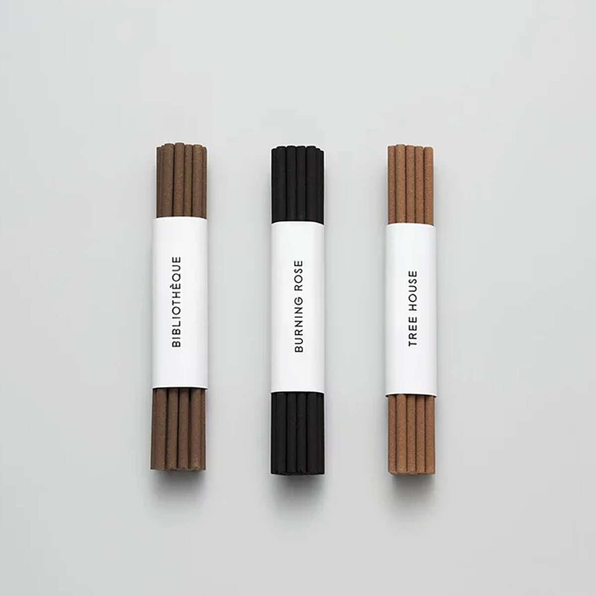 Byredo線香組當中,一次能獲得三種經典居家香氣的線香。