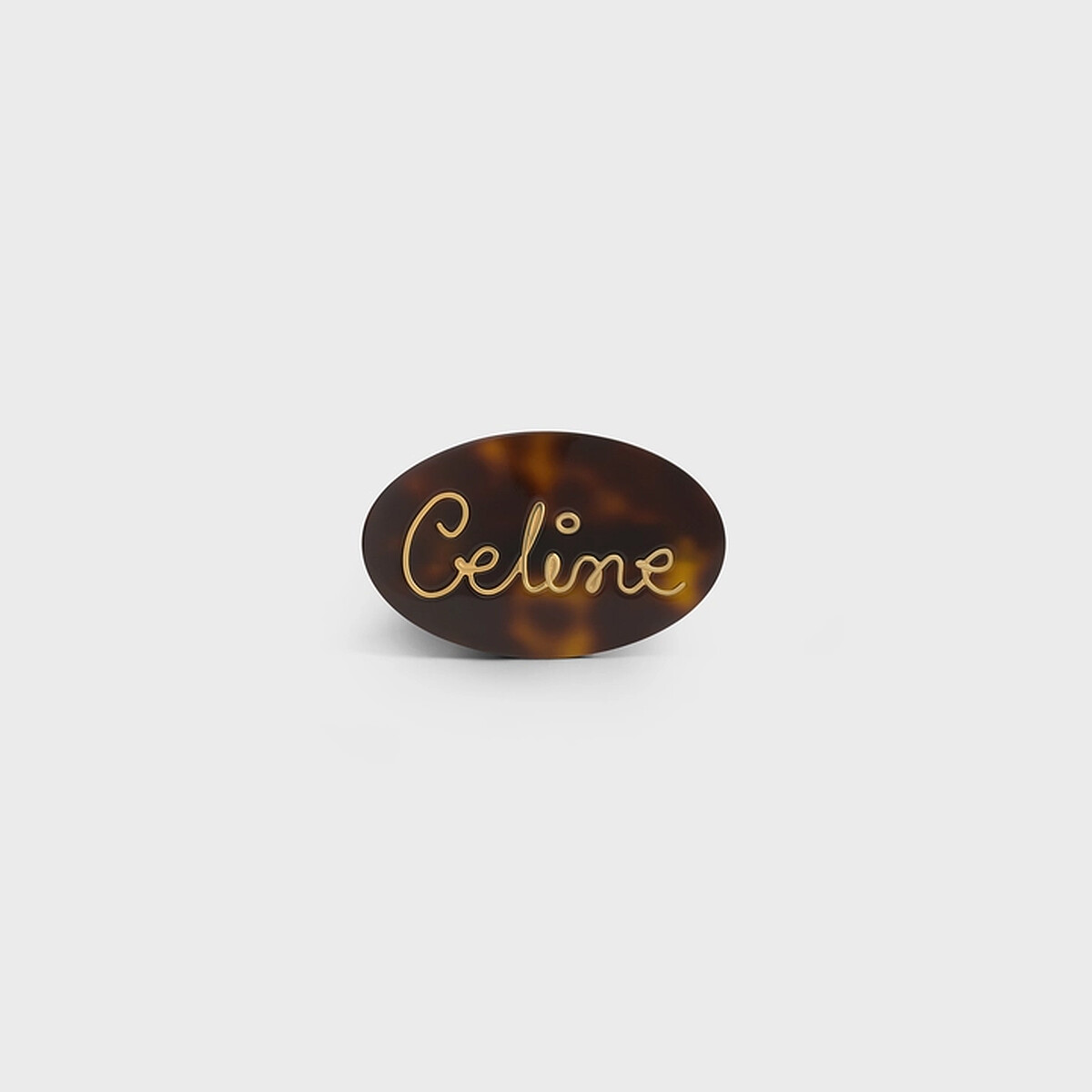 CELINE Cursive logo髮夾，NT$15,500