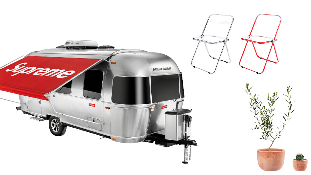 Supreme 2022新品一覽：超奢華露營拖車、療癒植栽、壓克力折疊椅…4大亮點細節