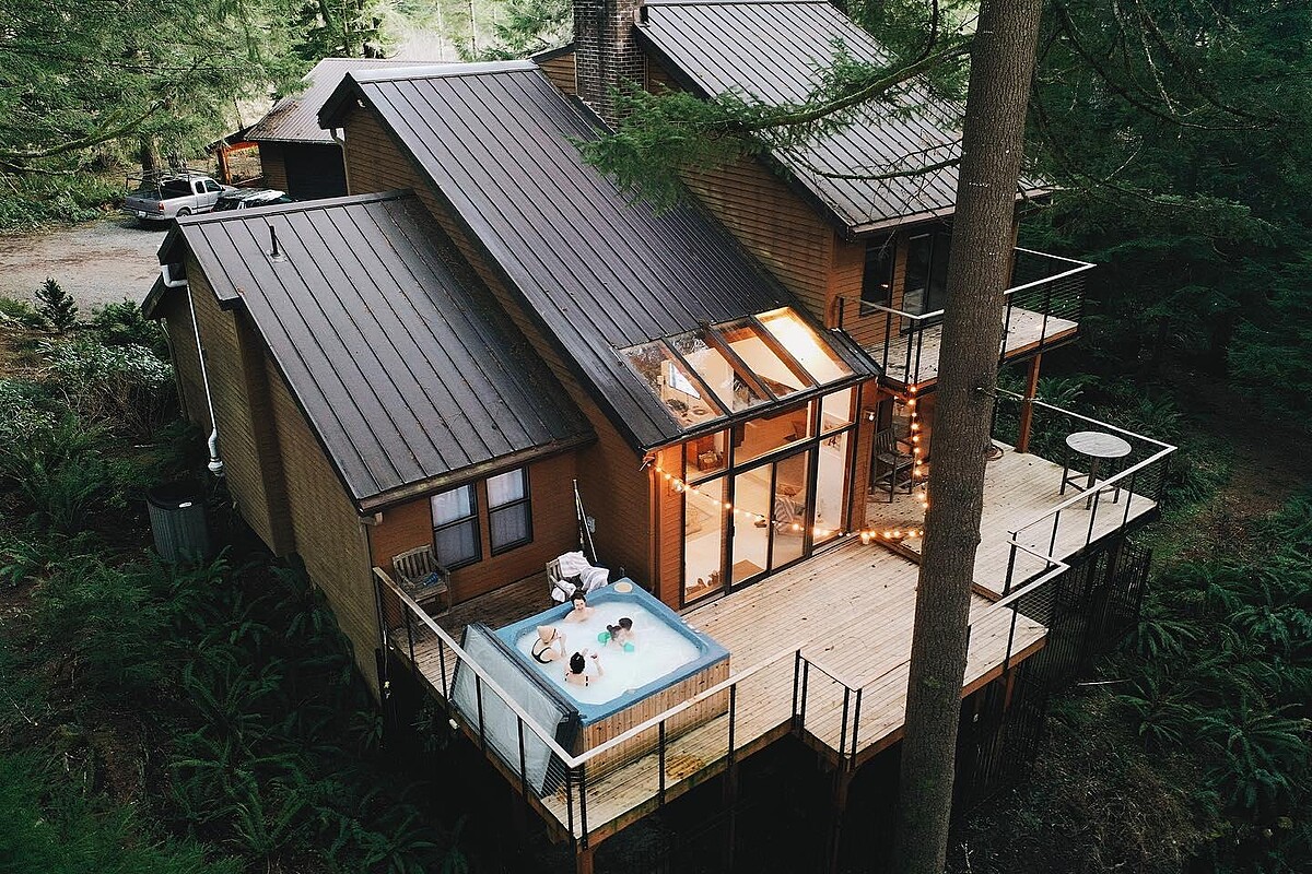 森林之家外貌全景。