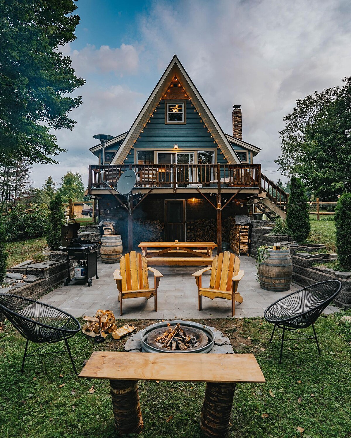 像極了故事場景的王國閣樓小屋。