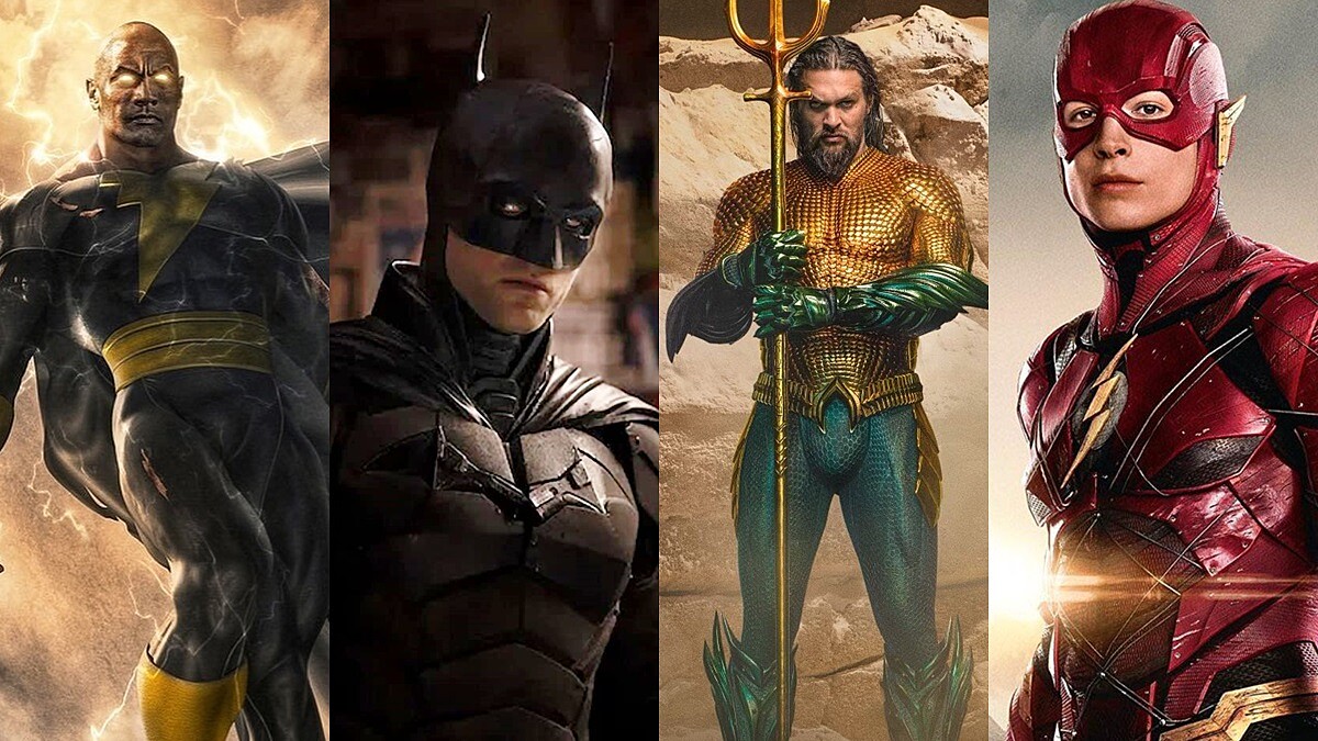 《蝙蝠俠》《黑亞當》《閃電俠》《水行俠2》聯合預告！DC英雄電影上映日期一次看