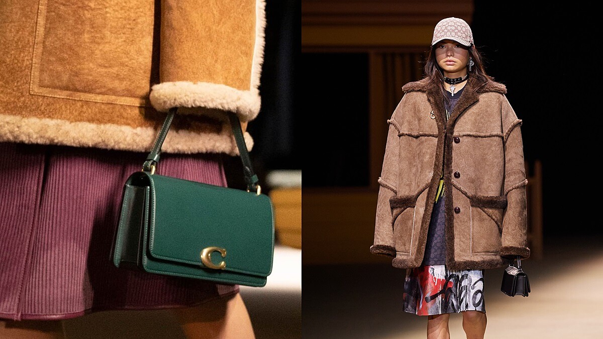 2022秋冬紐約時裝週｜Coach將美國街道搬進秀場，Shearling外套進化、Sling包回歸…4大亮點整理