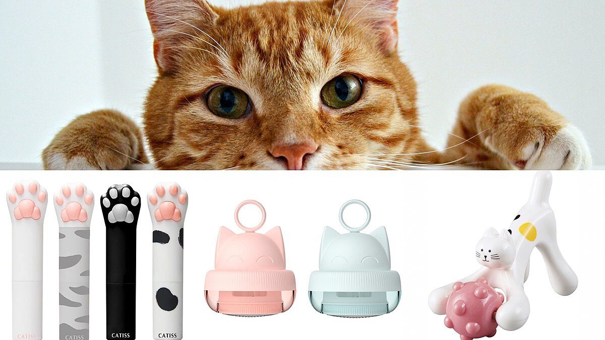 222貓之日必備的萌貓小物推薦！貓咪造型除毛球機、防潮乾燥劑這裡買