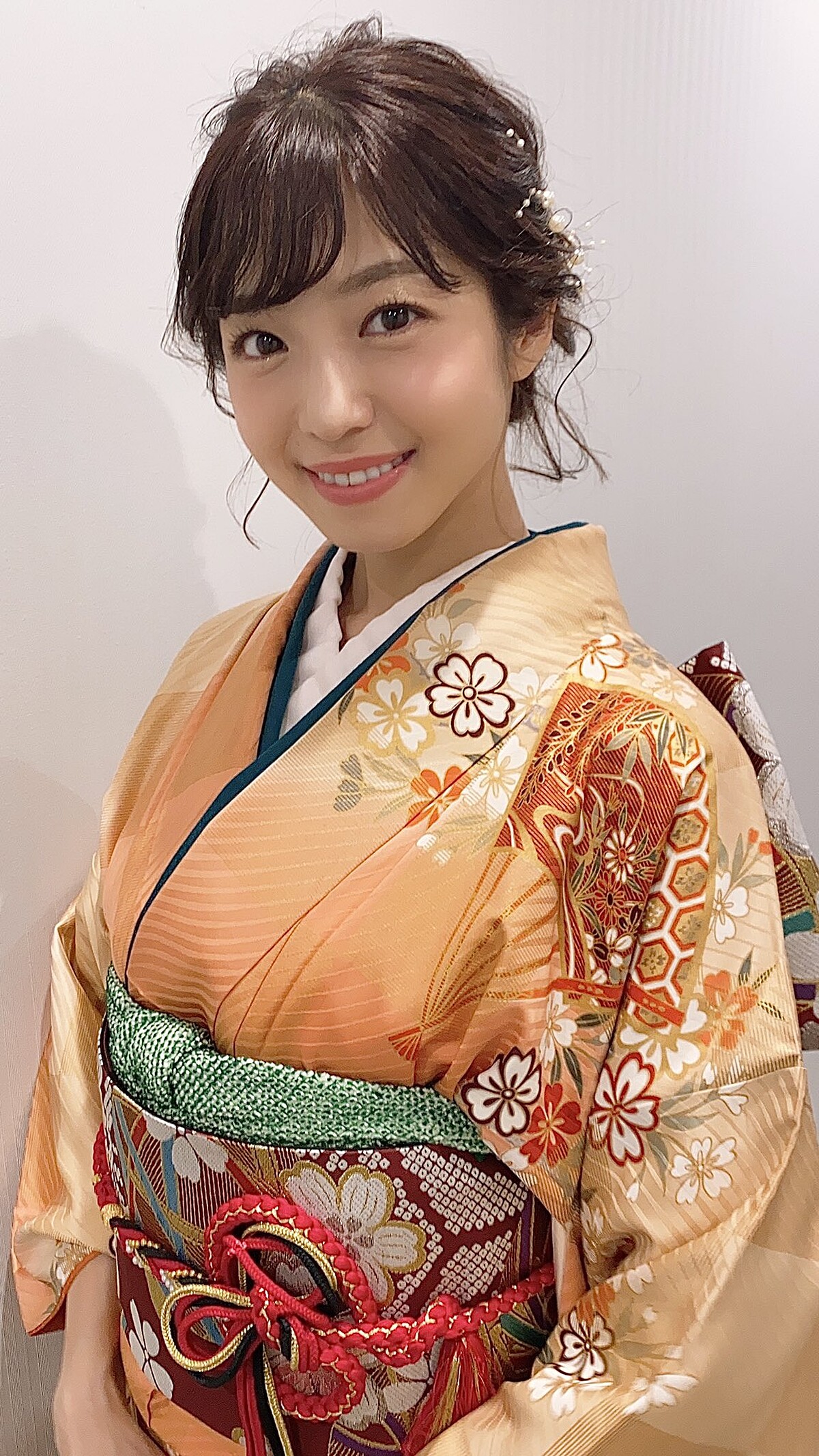 中村靜香 穿著和服 出席活動 翻攝自中村靜香Twitter@SizukaNakamura