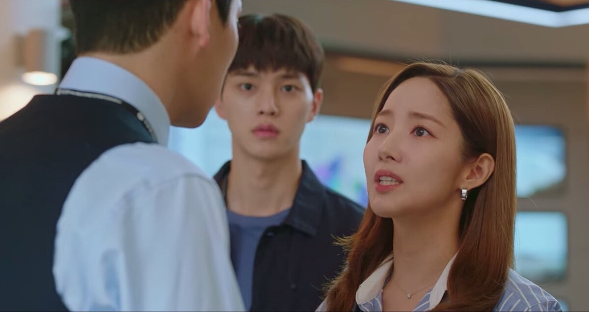 《氣象廳的人們》朴敏英與前男友起衝突