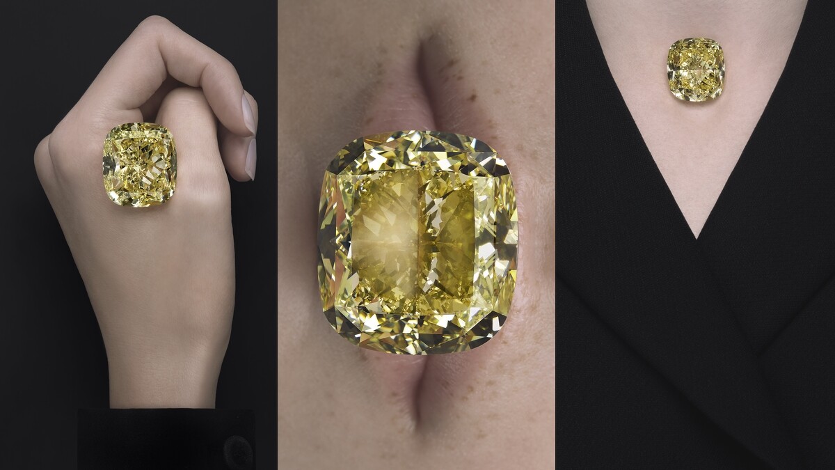 Dior《Le Montaigne》黃鑽情境圖 @Brigitte Niedermair