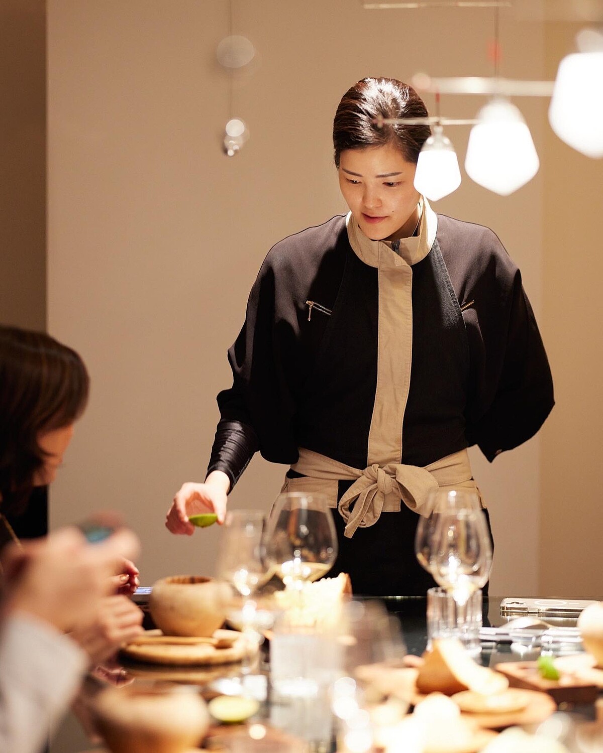 主廚庄司夏子（Natsuko Shoji）。