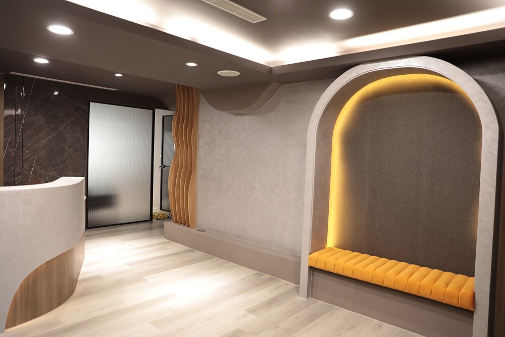 悠美Revive Spa概念店接待區。