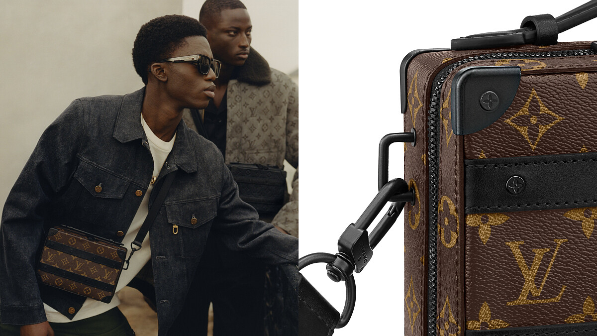 LV熱賣行李箱小包換上經典老花！俐落百搭外型，男生女生都能輕鬆駕馭
