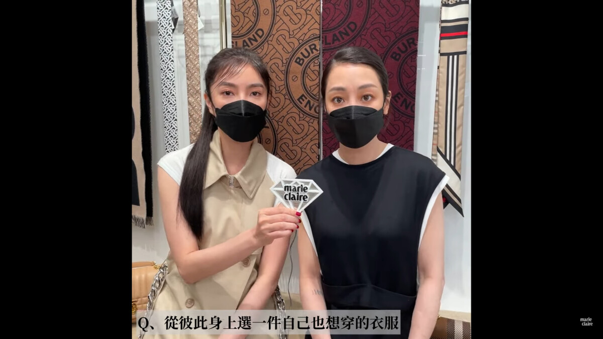 「蘇媽媽」楊謹華、「Yuri」謝欣穎合體帶逛全台首間Burberry女裝專賣店