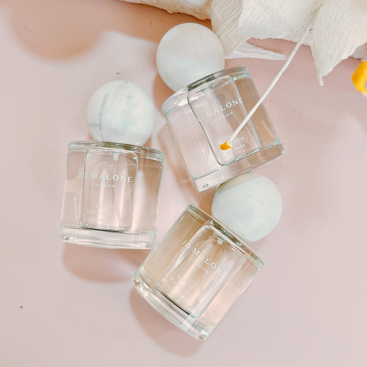 Jo Malone London 2022年地中海花園系列香水超仙氣瓶身。