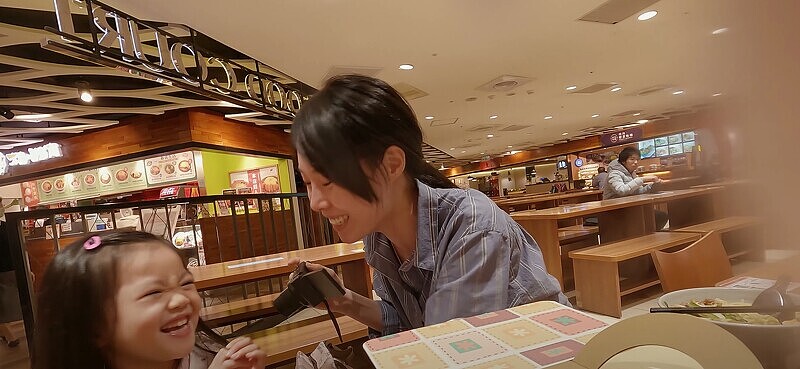 《咒》紀錄與女兒間的生活