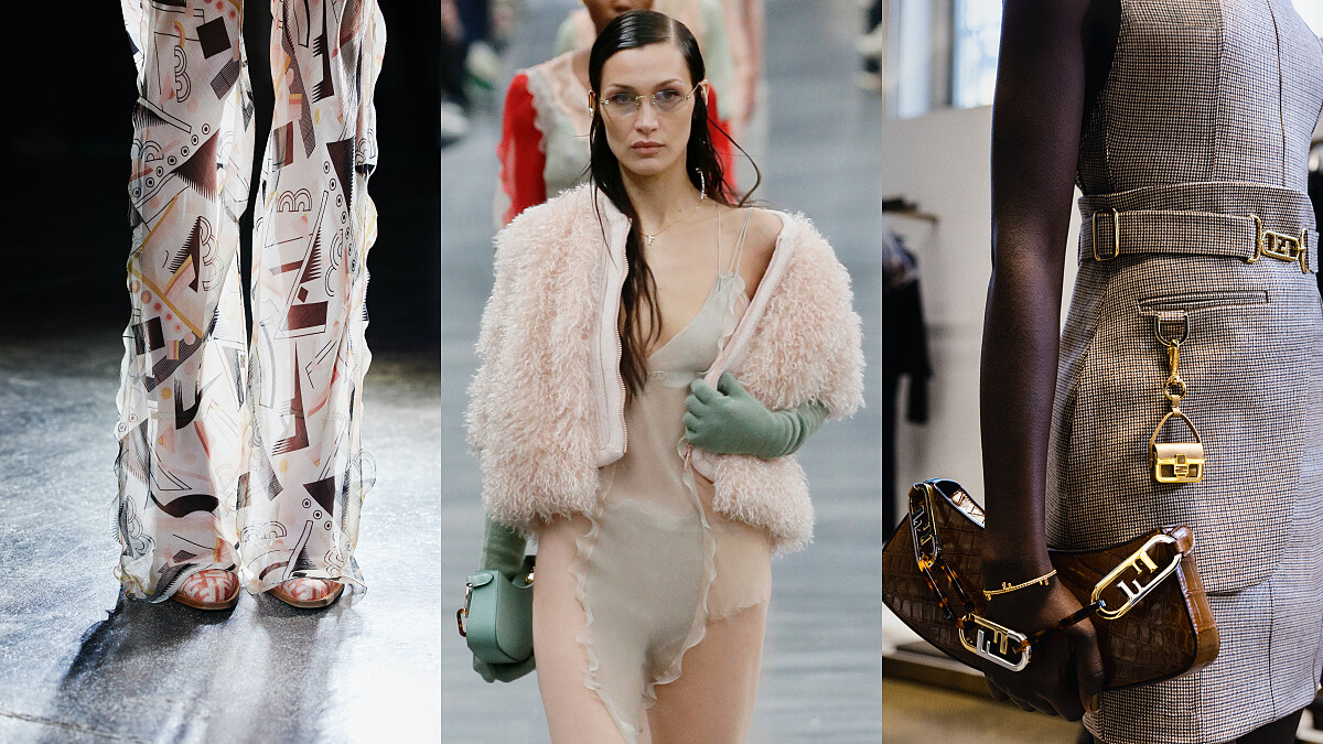 2022秋冬米蘭時裝週|Fendi重溫老佛爺舊時設計，同場加映男裝女穿的現代服裝語言