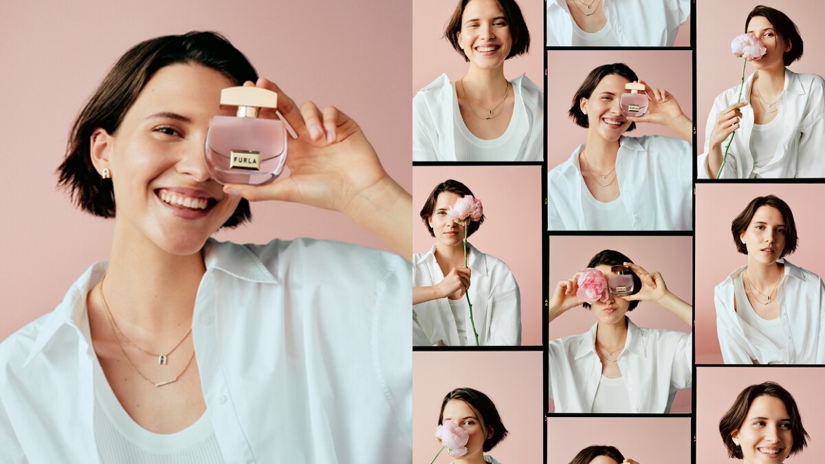 FURLA AUTENTICA靜謐花語淡香精形象圖。