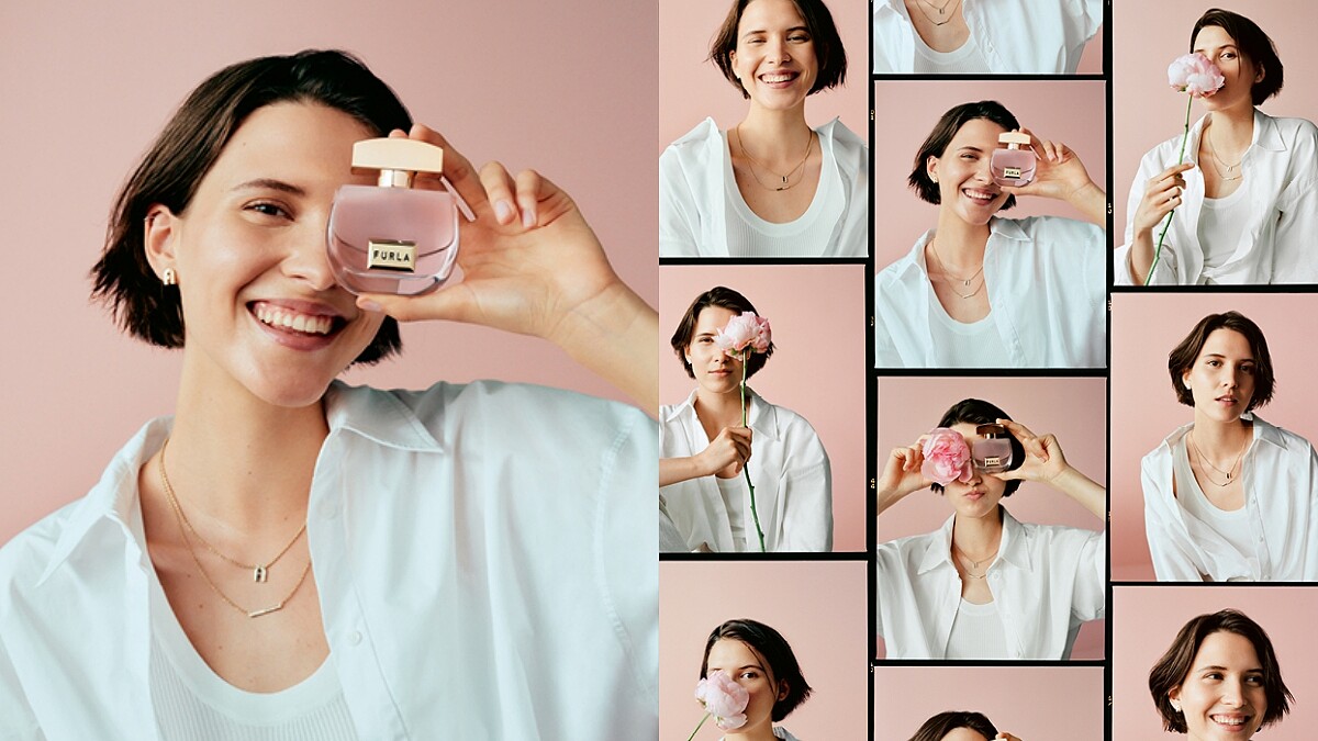 FURLA AUTENTICA靜謐花語淡香精形象圖。