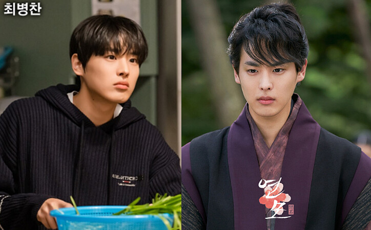 在《戀慕》演出帥氣護衛的崔秉燦,此次在《社內相親》演夏莉的弟弟