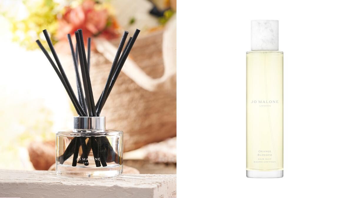 合歡花擴香 165ml NT$3,750／橙花髮香噴霧 30ml NT$2,050