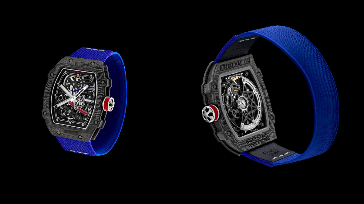 S&eacute;bastien Ogier佩戴錶款：RM 67-02 S&eacute;bastien Ogier腕錶