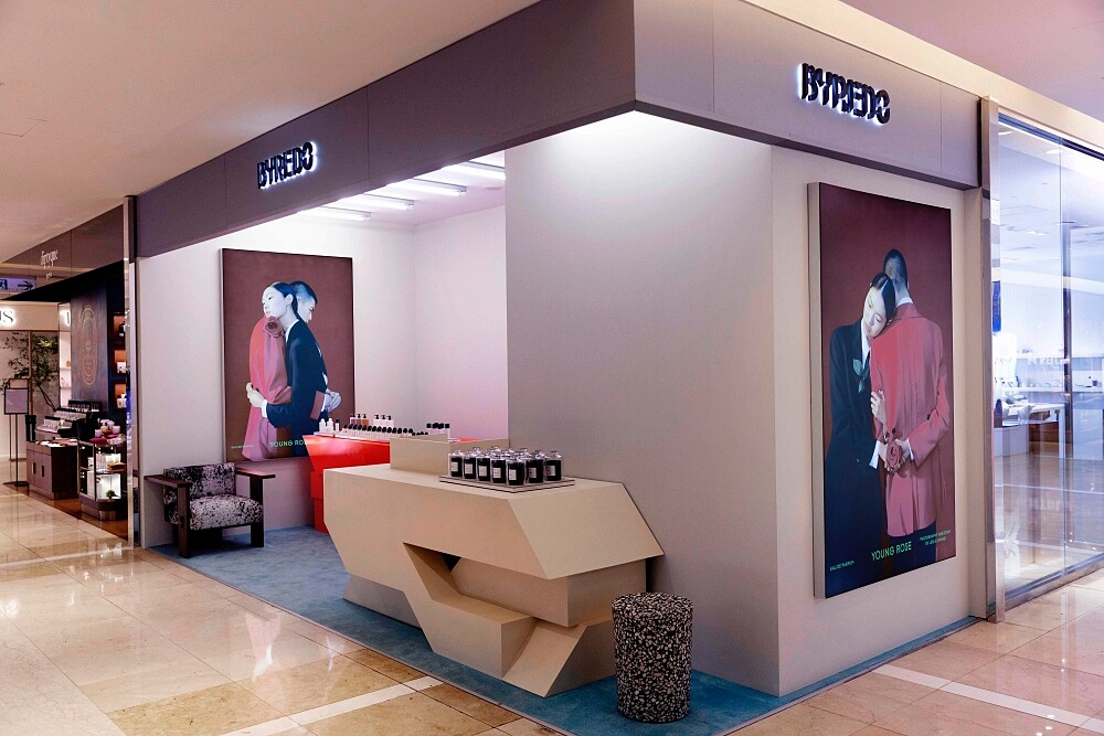 BYREDO台中快閃店店景。