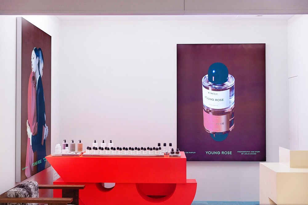 BYREDO台中快閃店店景。