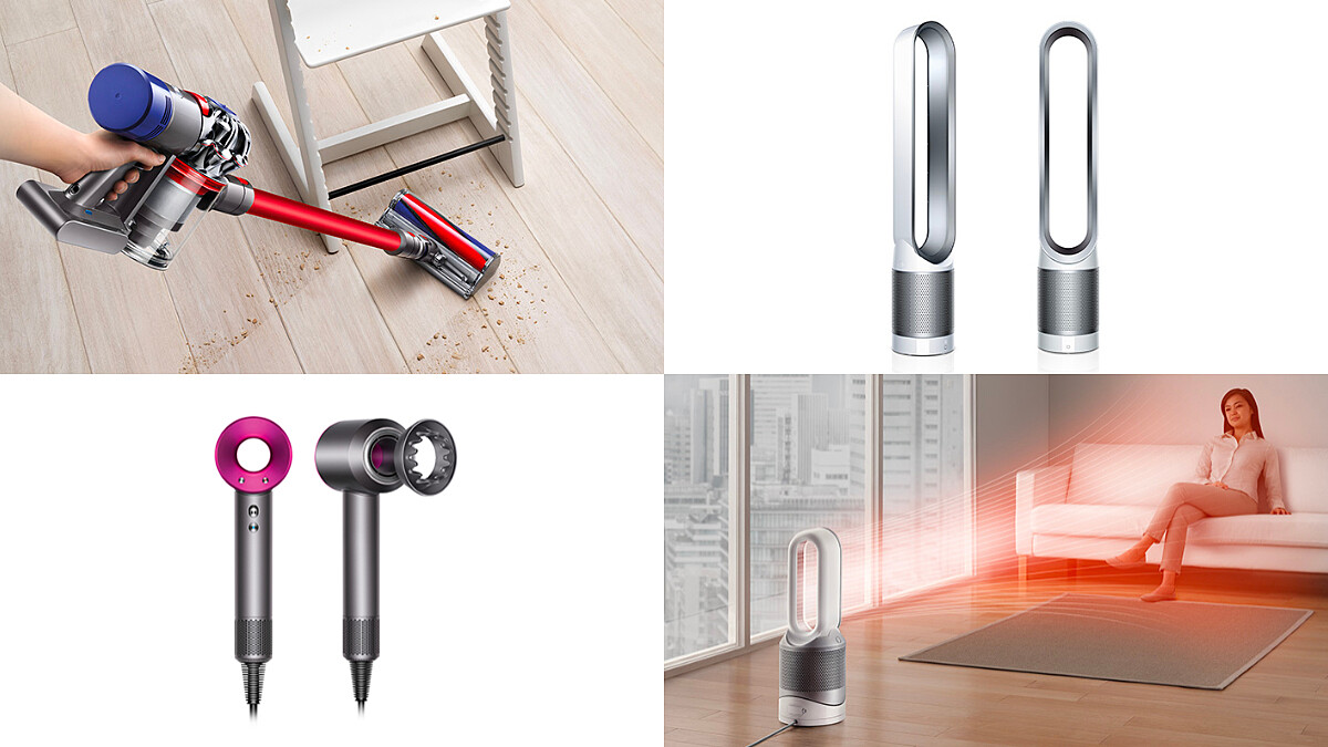懶人請收!王牌吸塵器Dyson官網無預警祭出6折優惠,這8款高品質時髦家電必入手