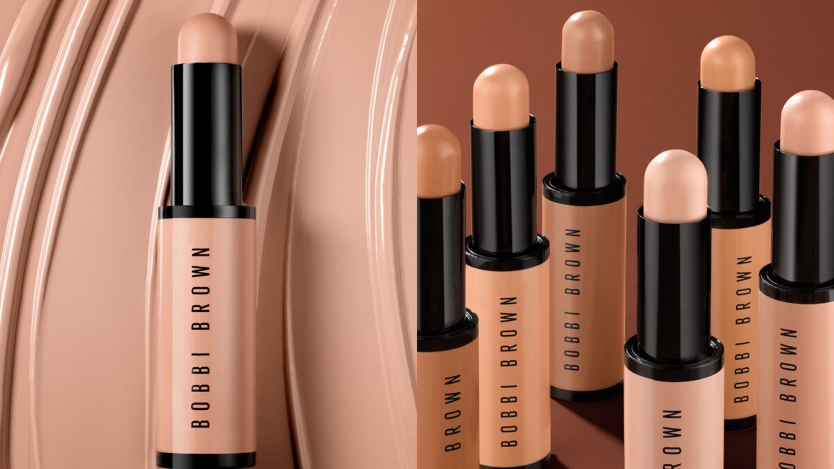 Bobbi Brown全方位奶油校色筆視覺圖。