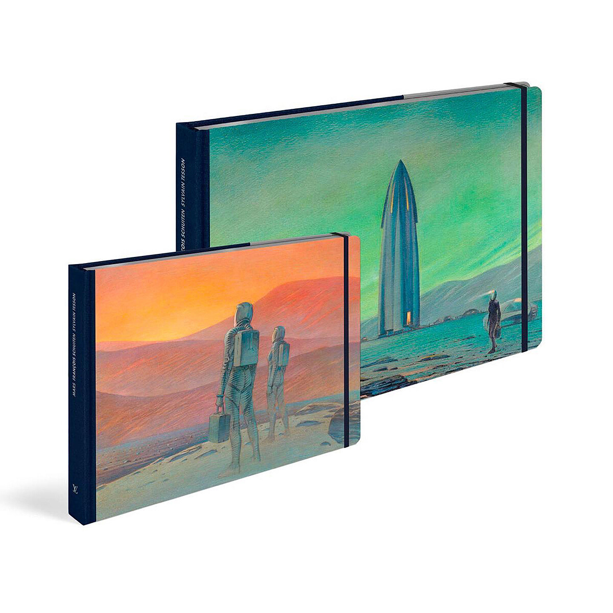 《Travel Book Mars》有兩種不同尺寸大小。