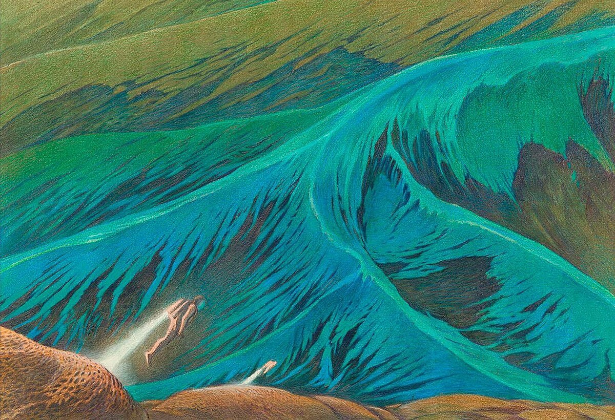 《Travel Book Mars》畫風精美。