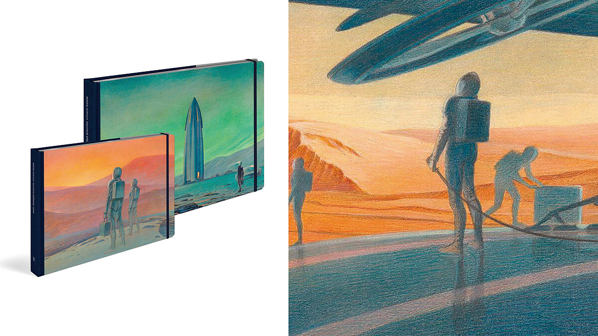 Louis Vuitton 兩百週年作品《Travel Book Mars》—來場火星探險之旅