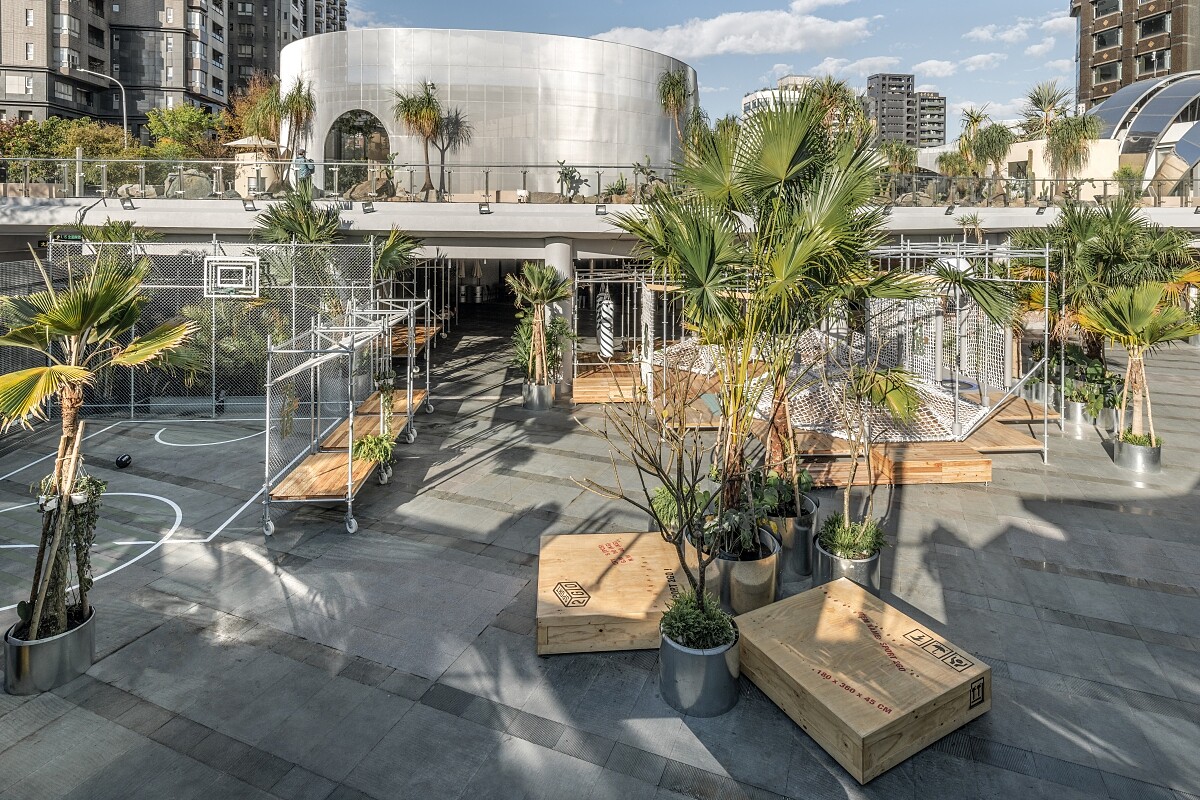 打包運動場 SPORT 2GO 位於PARK2草悟廣場B1。（Photo Credit 楊承 Chen Yang）