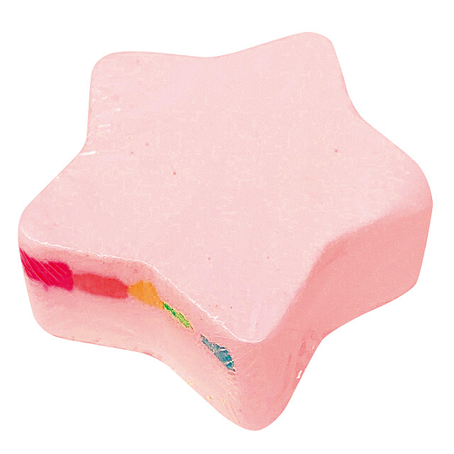 台隆獨家的彩虹入浴劑-星星(櫻花香氛)，NT190