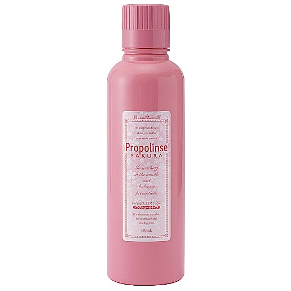 Propolinse蜂膠漱口水(櫻花口味)600ml，NT369
