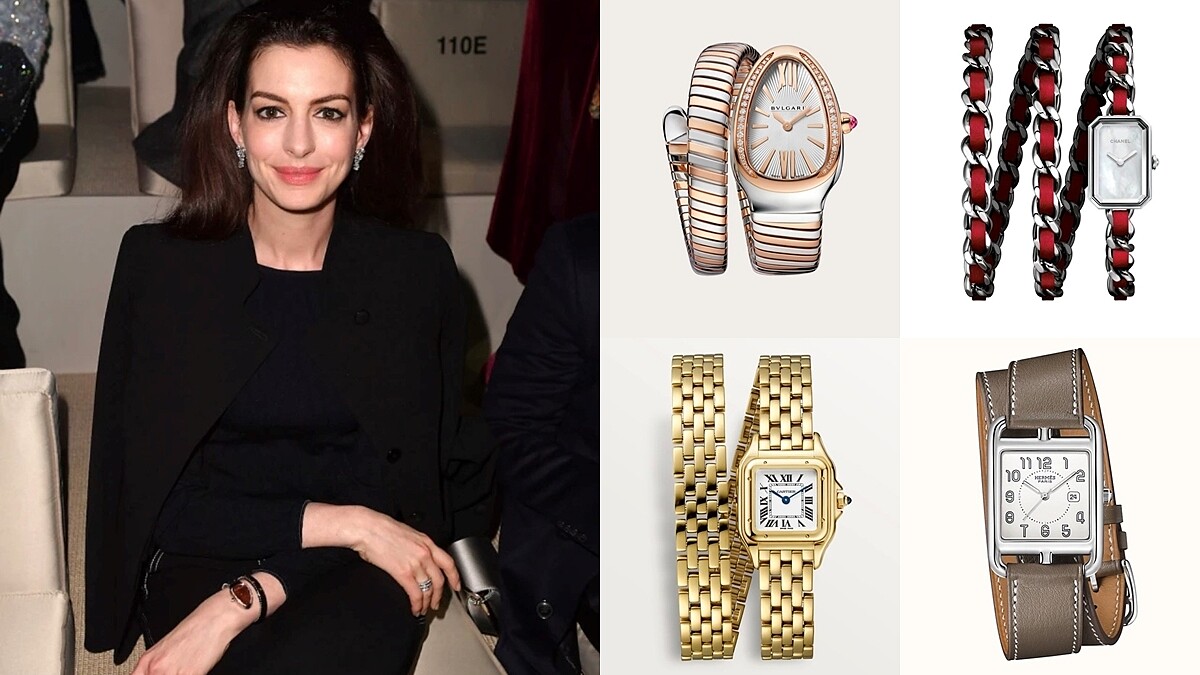 安海瑟威穿搭示範!認識寶格麗「手環錶」,卡地亞、Chanel…再5款推薦