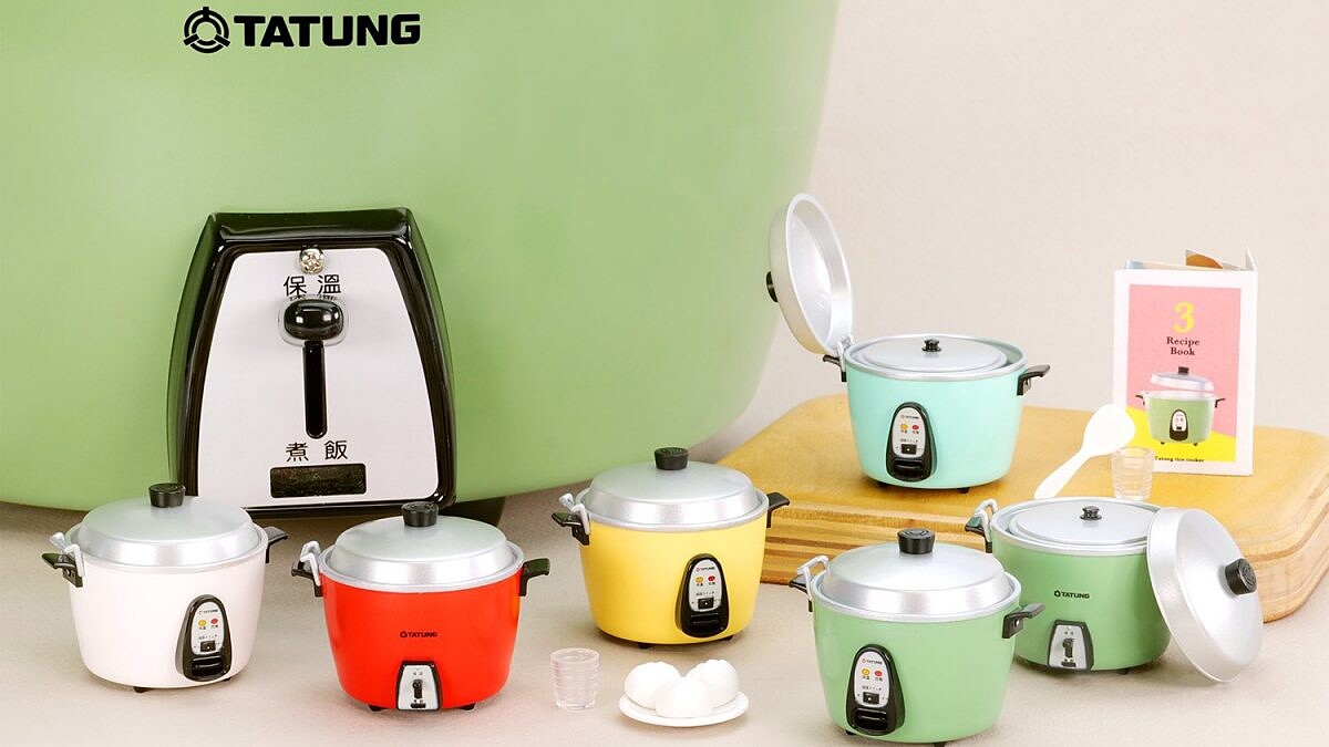 迷你大同電鍋扭蛋盲盒登場!日本限定色、迷你肉包超可愛