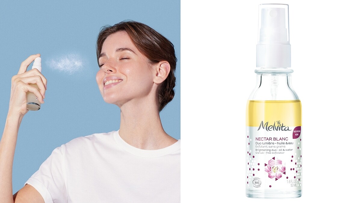 Melvita蜜葳特百合花姸亮白雙效露(紫光限定版)50ml,NT1,580