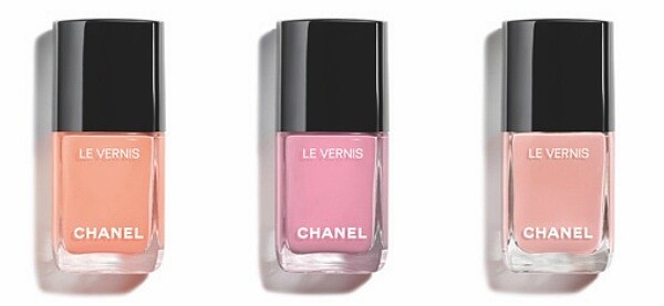 香奈兒2022珍珠光感限量彩妝系列時尚恆彩指甲油(#919橙花、#921紫羅蘭、#923春櫻),NT920